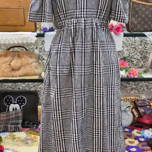 [BUNJANG] MILKFED. Linen Cotton Blend Off-Shoulder Dress / MILKFED 면 마 혼방 원피스 (오프숄더) (55 66)