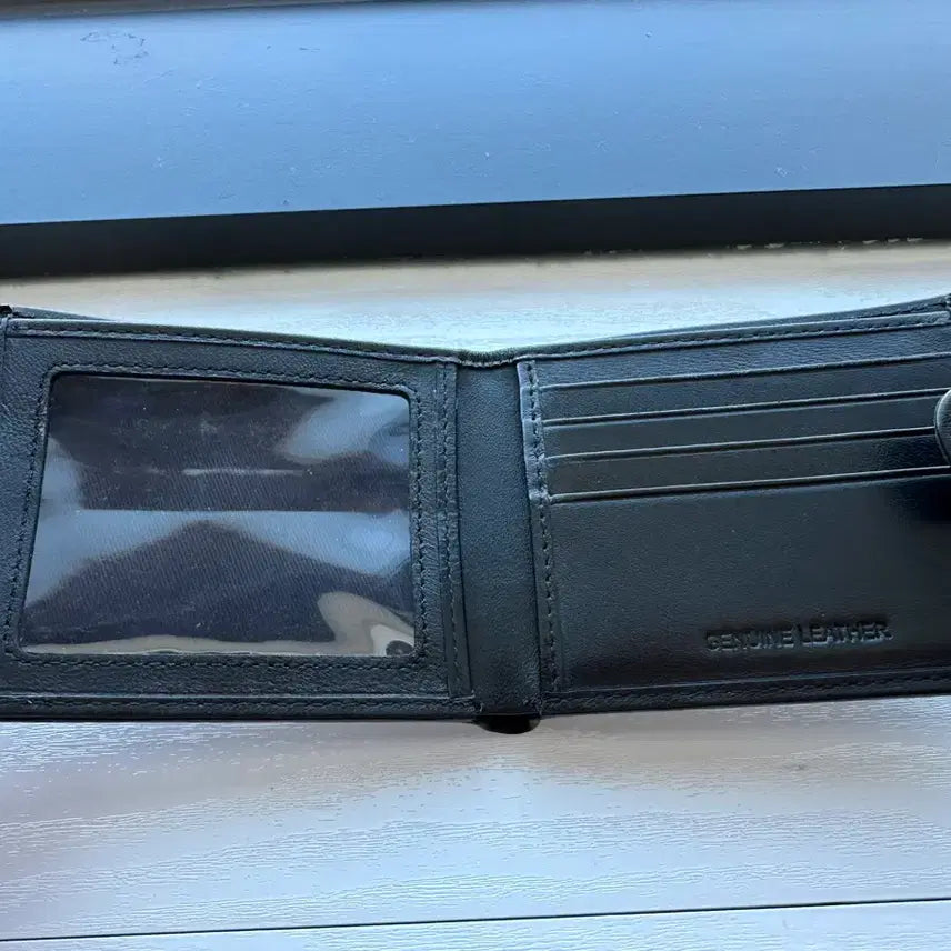 [BUNJANG] Manchester City Official Emblem Leather Wallet / 맨시티 가죽지갑