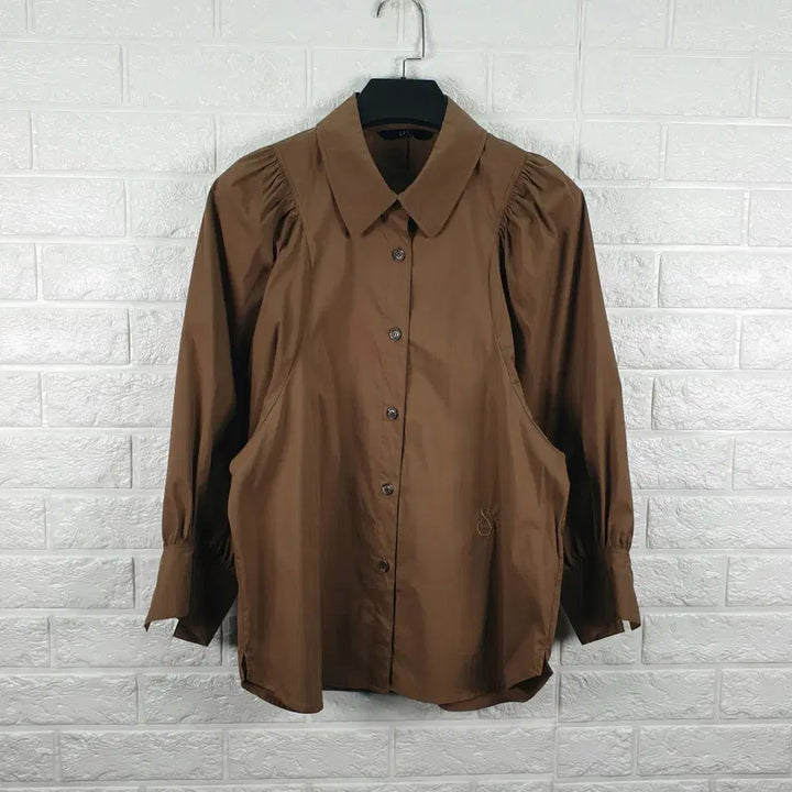 [BUNJANG] Jook Volume Puff Sleeve Collar Blouse / [55]주크 볼륨 퍼프 소매 카라 블라우스