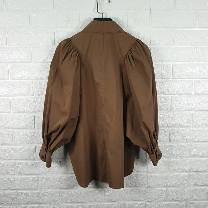 [BUNJANG] Jook Volume Puff Sleeve Collar Blouse / [55]주크 볼륨 퍼프 소매 카라 블라우스