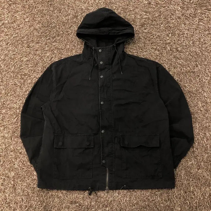 [BUNJANG] L Partimento Loose Fit Canvas Hooded Jacket / L 파르티멘토 루즈핏 캔버스 후드 자켓
