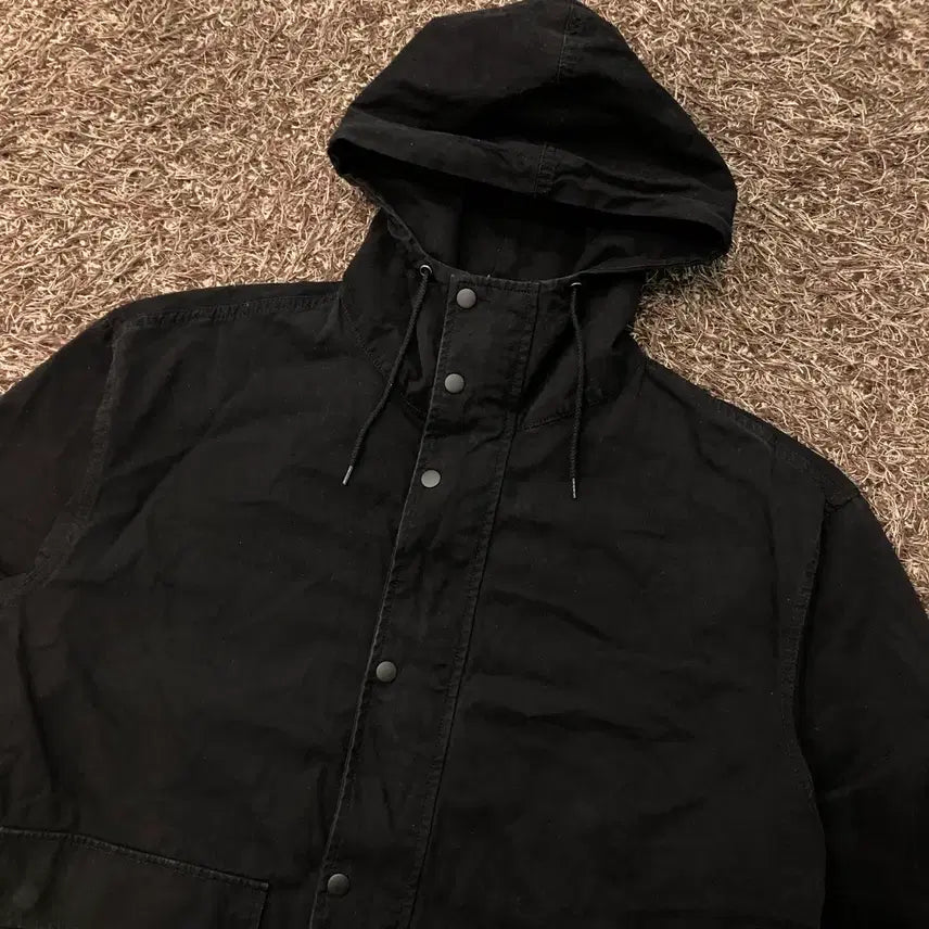 [BUNJANG] L Partimento Loose Fit Canvas Hooded Jacket / L 파르티멘토 루즈핏 캔버스 후드 자켓