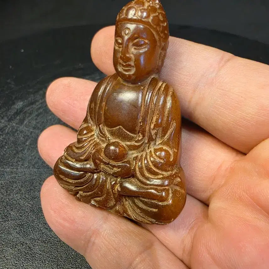 [BUNJANG] Jade Buddha Sculpture Statue / 부처님옥 불상 조각상