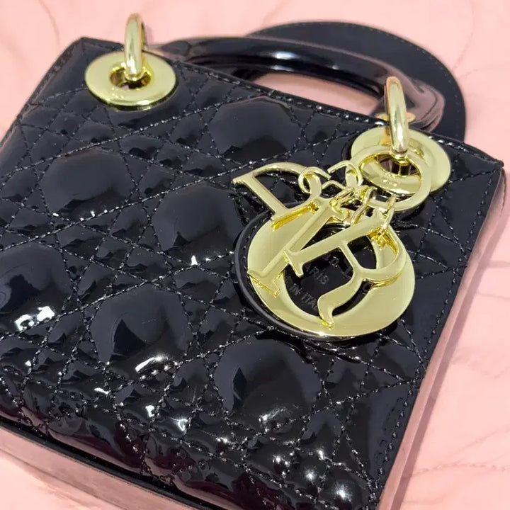 [BUNJANG] Dior Lady Bag Mini Black / 디올 레이디백 블랙  미니백