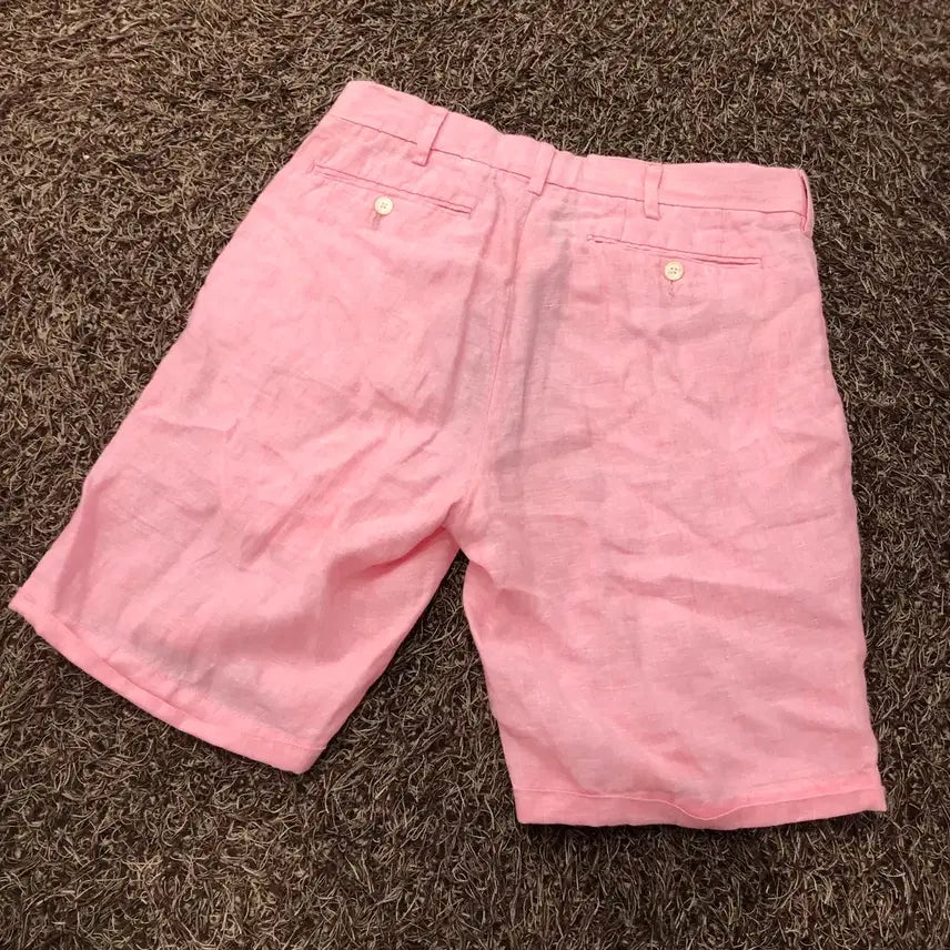 [BUNJANG] Polo Ralph Lauren Linen Pink Shorts / 28 폴로 랄프로렌 린넨 핑크 반바지