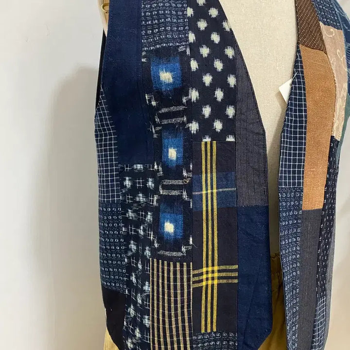 [BUNJANG] Patchwork Vest / 패치워크 조끼