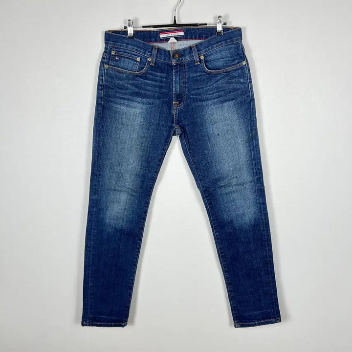 [BUNJANG] Tommy Hilfiger Slim Fit Spandex Denim Jeans Pants - Size 31 / 타미힐피거 슬림핏 스판 청바지 데님 팬츠 남31 라덴 빈티지
