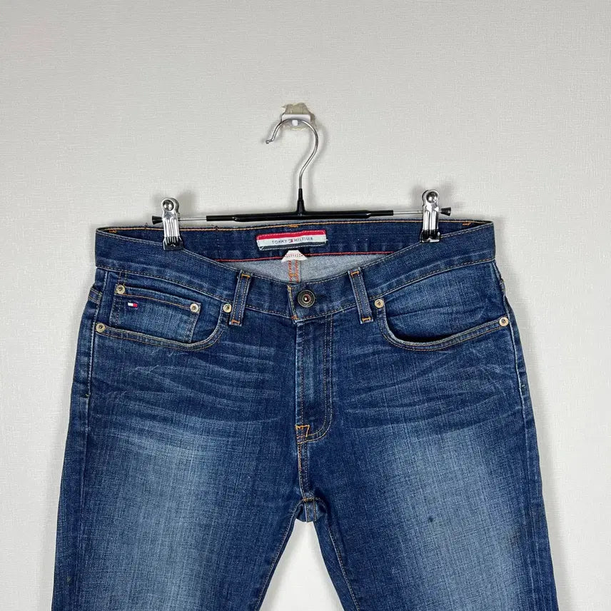 [BUNJANG] Tommy Hilfiger Slim Fit Spandex Denim Jeans Pants - Size 31 / 타미힐피거 슬림핏 스판 청바지 데님 팬츠 남31 라덴 빈티지