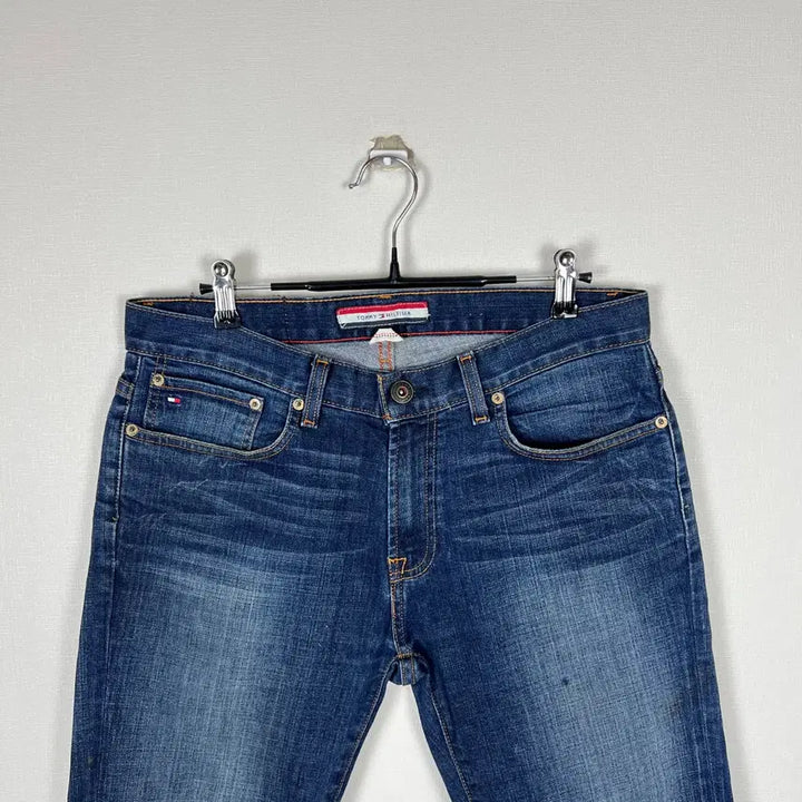 [BUNJANG] Tommy Hilfiger Slim Fit Spandex Denim Jeans Pants - Size 31 / 타미힐피거 슬림핏 스판 청바지 데님 팬츠 남31 라덴 빈티지