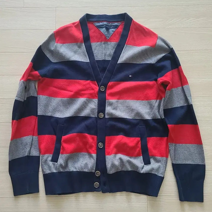 [BUNJANG] Tommy Hilfiger Cotton Cardigan Jacket Jumper / 타미힐피거 면가디건 100 105 110 정품 힐피거 자켓  점퍼