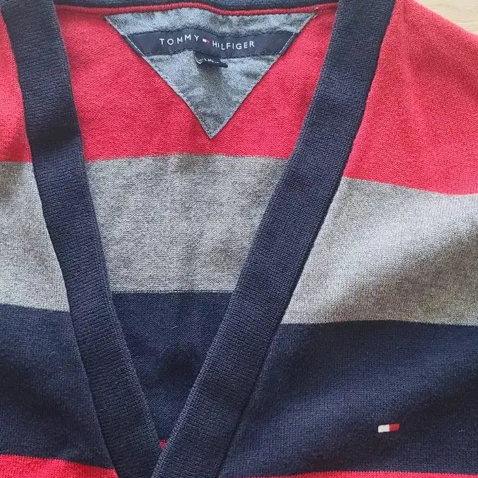 [BUNJANG] Tommy Hilfiger Cotton Cardigan Jacket Jumper / 타미힐피거 면가디건 100 105 110 정품 힐피거 자켓  점퍼