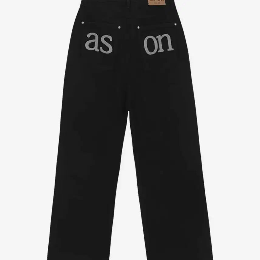 [BUNJANG] Ason SMOG Wide Pants Black / 애즈온 ason SMOG WIDE PANTS / BLACK