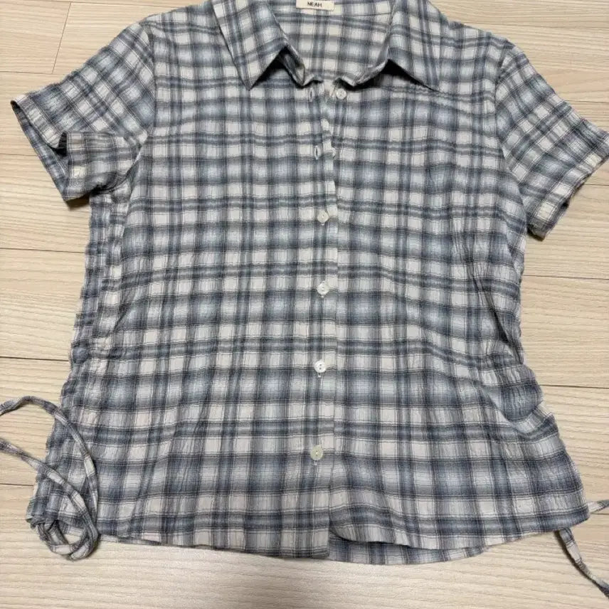 [BUNJANG] 98°C Plaid Short-Sleeve Shirt / 98도씨 반팔체크셔츠