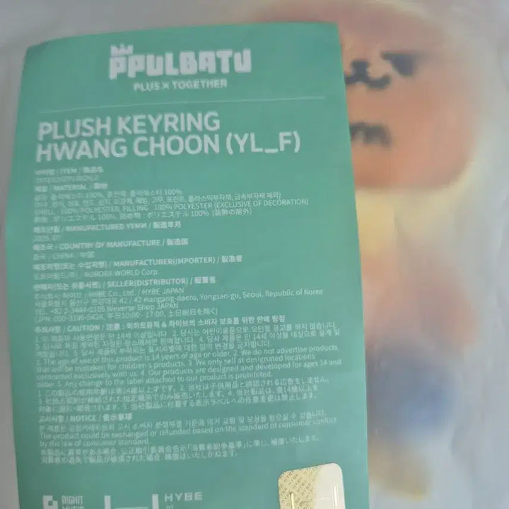 [BUNJANG] Bbaltu Hwangchoon Flash Keyring / 뿔바투 황춘이 플래쉬키링