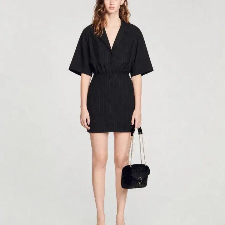 [BUNJANG] GANNI Striped Mini Dress XS / GANNI (새상품 택O)가니 스트라이프 미니 원피스 XS