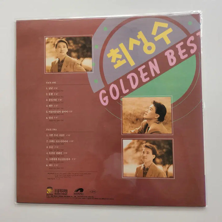 [BUNJANG] Choi Sung Soo GOLDEN BEST LP / 최성수 GOLDEN BEST(골든베스트) LP / NM