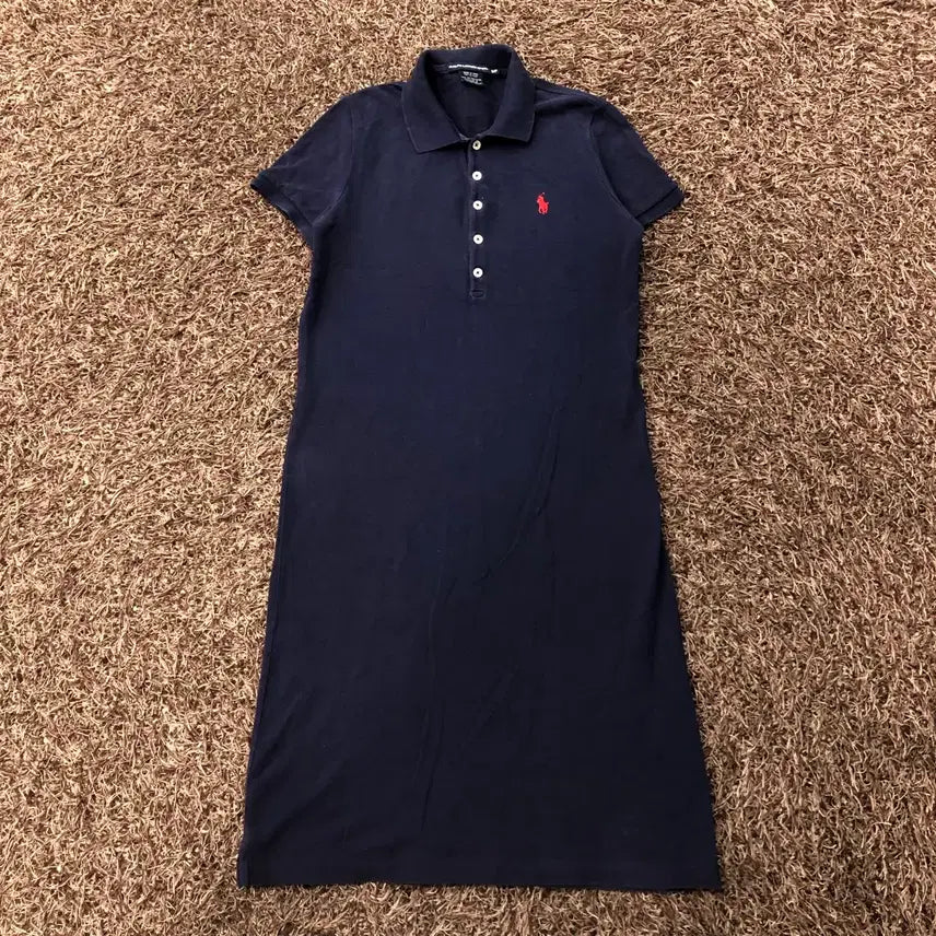 [BUNJANG] Ralph Lauren Polo Collar Short Sleeve Dress / S 랄프로렌 카라 반팔 원피스