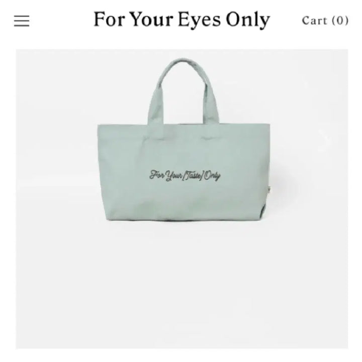 [BUNJANG] FYEO Library Tote Bag Pistachio / 포유온 fyeo 라이브러리 토트백 피스타치오 새상품
