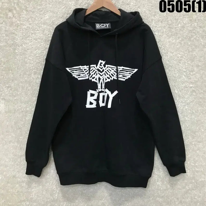 [BUNJANG] Boy London Black Hoodie S / 보이런던 블랙 후드티 s
