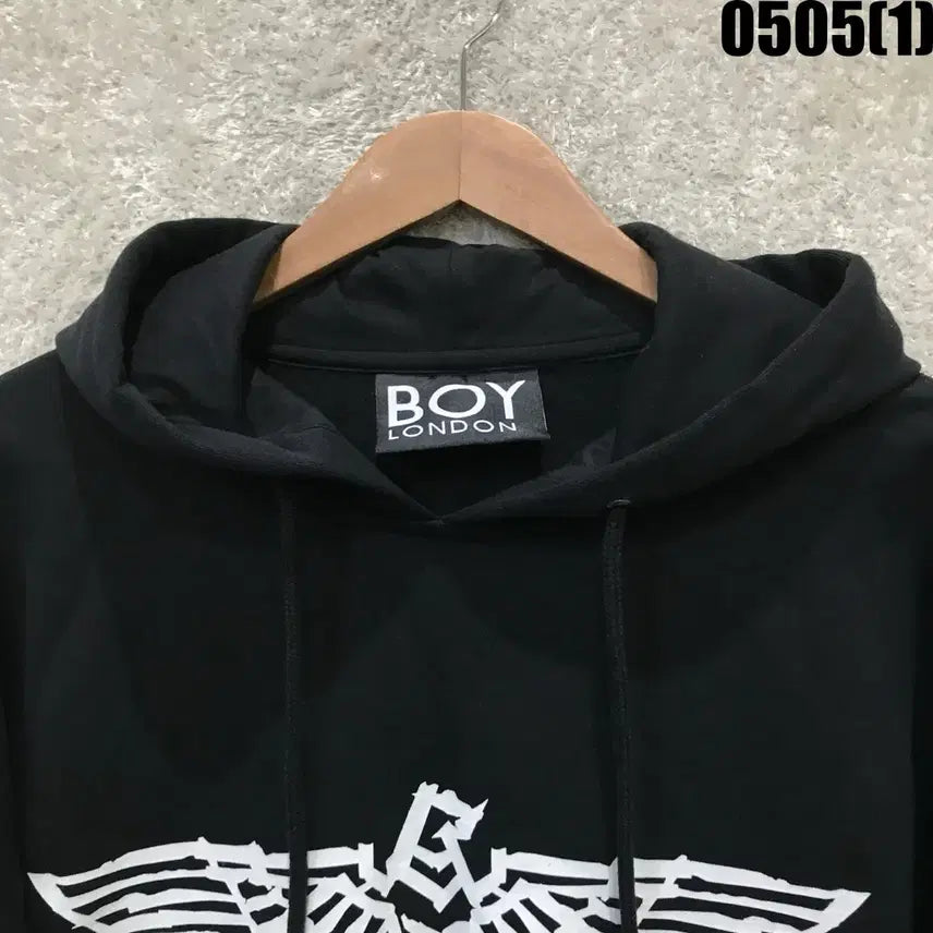 [BUNJANG] Boy London Black Hoodie S / 보이런던 블랙 후드티 s