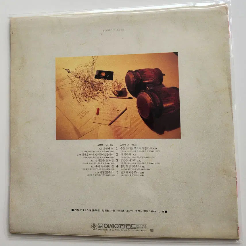 [BUNJANG] Jo Deok Bae 3rd Album LP / 조덕배 3집 LP / NM