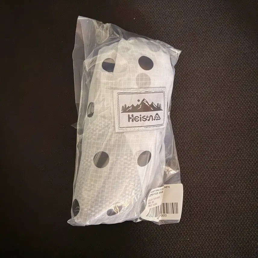 [BUNJANG] Haisan Dot Backpack White v1 Pocket Bag (Sealed) / (미개봉) 하이산 도트 백팩 화이트 v1 포켓백