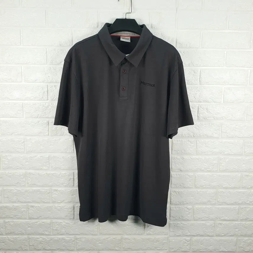 [BUNJANG] Marmot Short Sleeve Collar T-Shirt (Men&