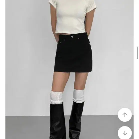 [BUNJANG] Black Up Torrance Cotton Skirt M / 새상품)블랙업 토런스 코튼 스커트 M