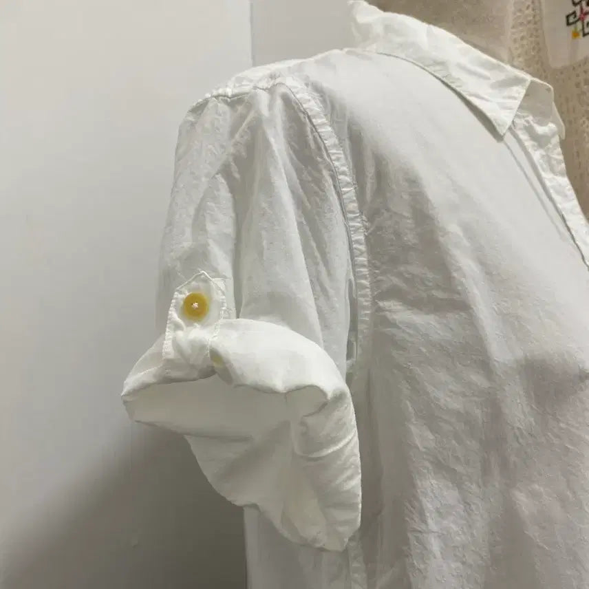 [BUNJANG] Margaret Howell White Short Sleeve Shirt / Margaret Howell 화이트 반팔셔츠