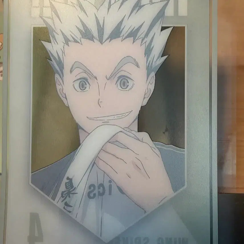 [BUNJANG] Haikyuu!! Kotaro Bokuto Acrylic Shikishi / 하이큐 보쿠토 코타로 아크릴 색지
