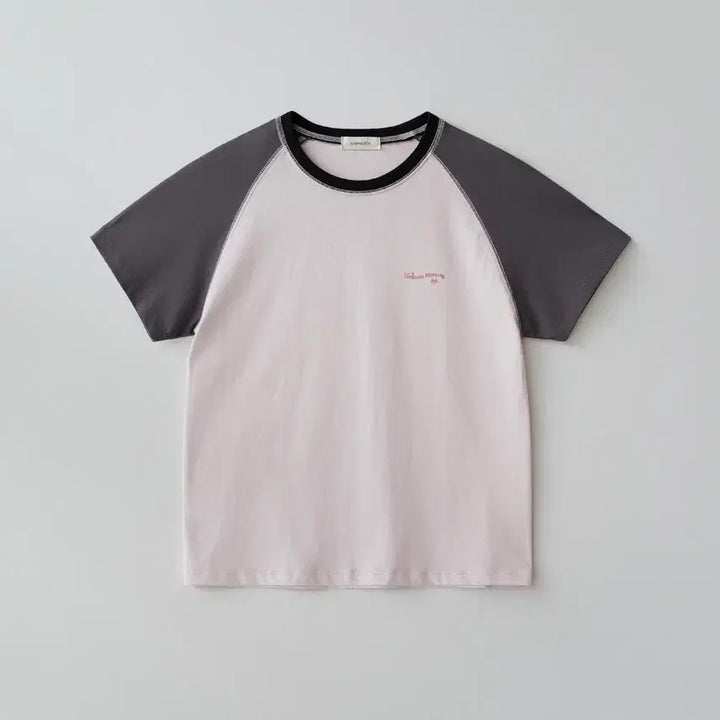 [BUNJANG] Annies Sandy Raglan Short Sleeve T-Shirt Pink / 앤니즈 - 샌디 래글런 반팔 티셔츠핑크