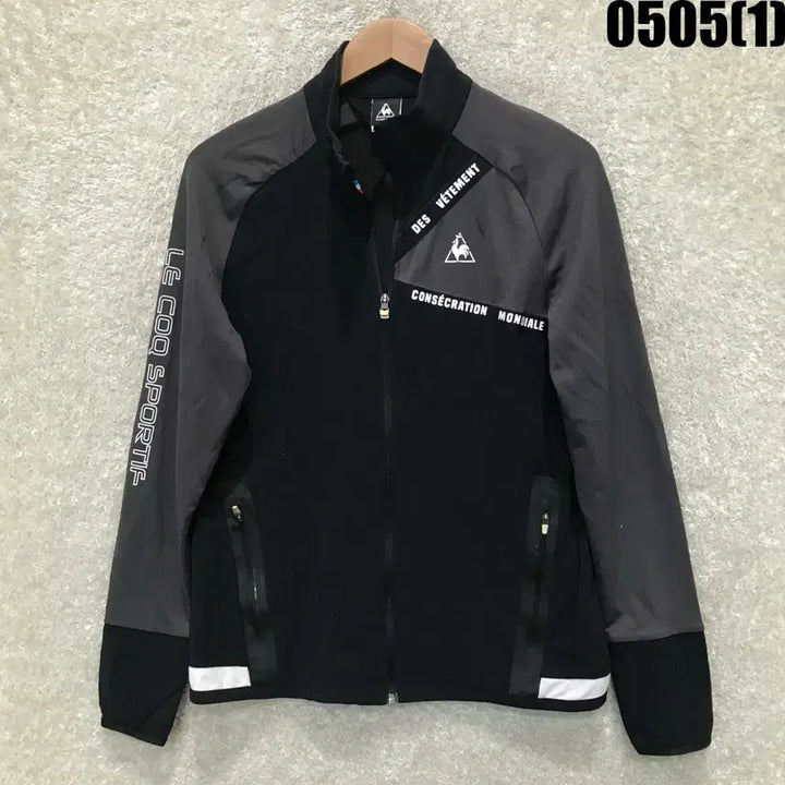 [SOLD OUT] 르꼬끄 스포르티브 블랙 바람막이 자켓 L