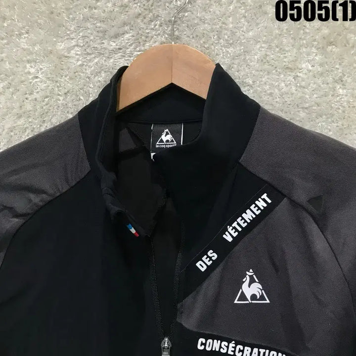 [SOLD OUT] 르꼬끄 스포르티브 블랙 바람막이 자켓 L