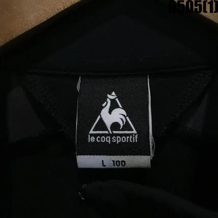 [SOLD OUT] 르꼬끄 스포르티브 블랙 바람막이 자켓 L