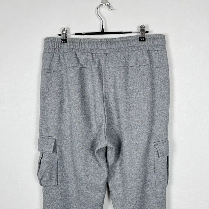 [BUNJANG] Puma Fleece Cargo Jogger Training Pants (Grey, Men&