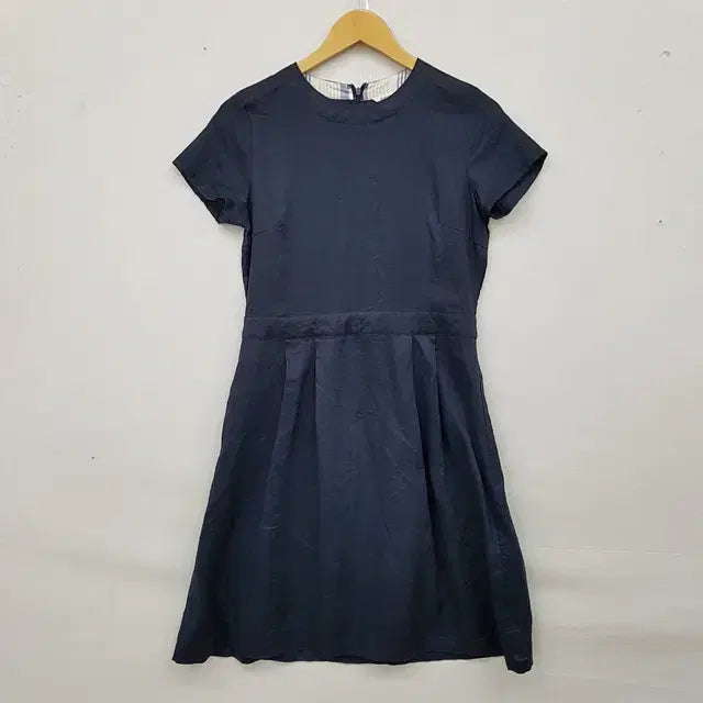 [BUNJANG] Heart Market 100% Linen Dress Navy / HEART MARKET 린넨 100% 원피스 네이비