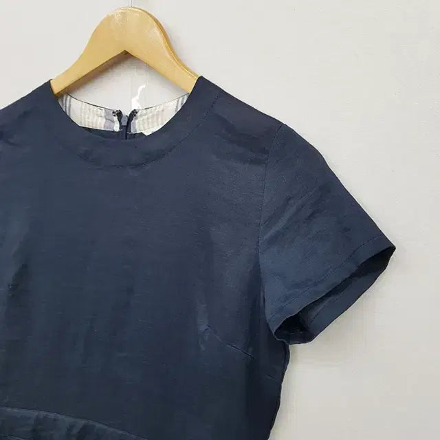 [BUNJANG] Heart Market 100% Linen Dress Navy / HEART MARKET 린넨 100% 원피스 네이비