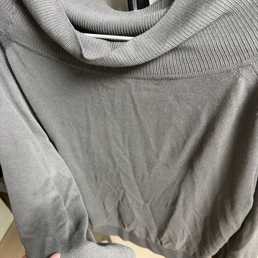 [BUNJANG] Mundal Charcoal Knit Pullover / 문달 차콜색 니트 풀오버