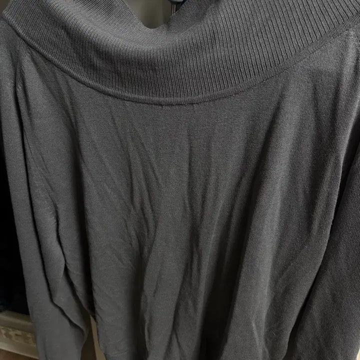 [BUNJANG] Mundal Charcoal Knit Pullover / 문달 차콜색 니트 풀오버