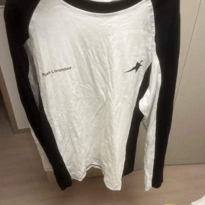 [BUNJANG] Colorblock Long-Sleeve T-Shirt / 배색티