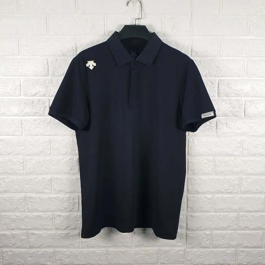 [BUNJANG] Descente Short Sleeve Polo Shirt / [95]데상트 반팔 카라티