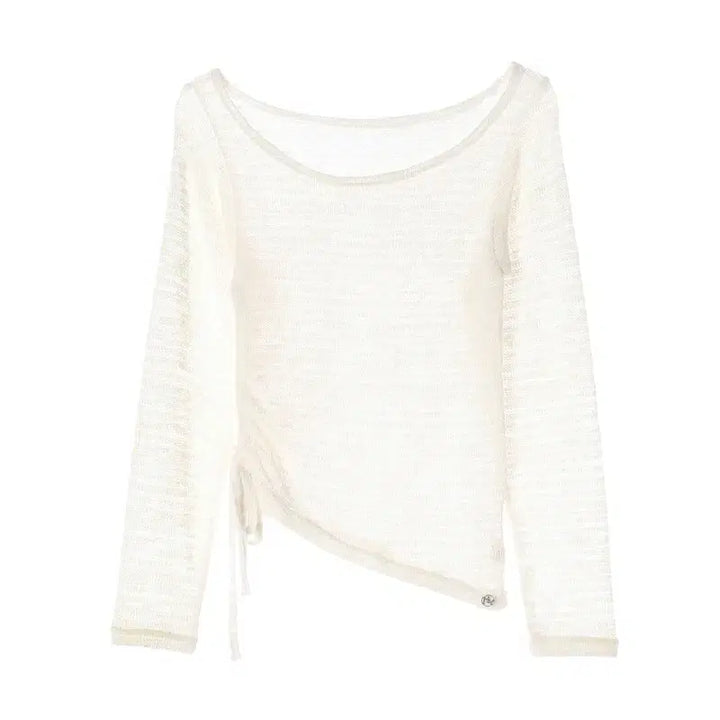 [BUNJANG] Round Neck Layered Knit (Women&