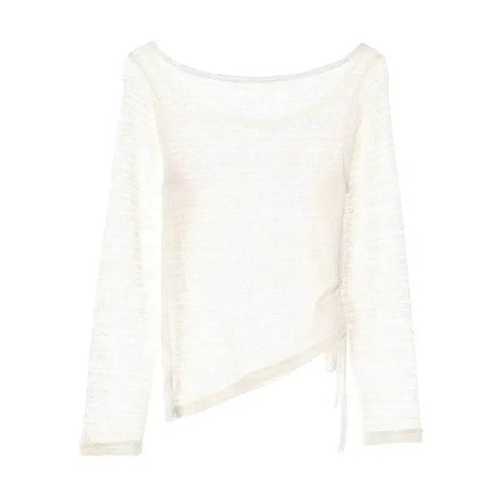 [BUNJANG] Round Neck Layered Knit (Women&