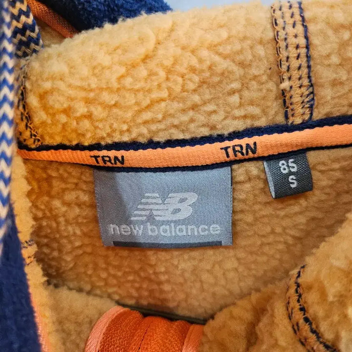[BUNJANG] New Balance Blue Fleece Hooded Zip-Up Jacket / <만원빈티지>뉴발란스 블루 후리스 후드 집업