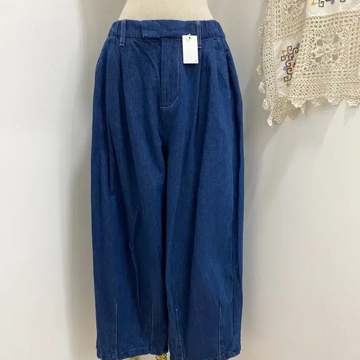 [BUNJANG] Denim Balloon Pants / 진청 벌룬PT