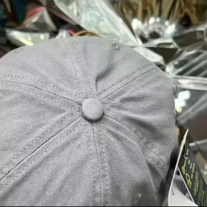 [BUNJANG] Polo Ralph Lauren Grey Cotton Twill Baseball Cap / 폴로 랄프로렌 그레이 면볼캡