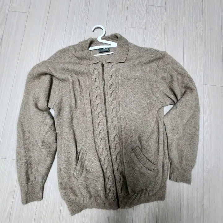 [BUNJANG] Lambswool Knit Zip-Up L / 램스울 니트 집업 L