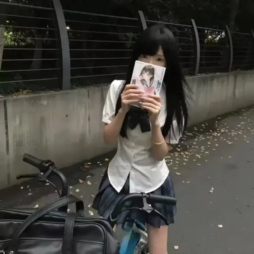 [BUNJANG] Japanese School Uniform Short Sleeve Set / 일본 미소녀 교복 반팔 버전