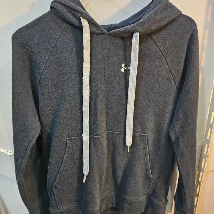 [BUNJANG] Under Armour Hoodie Black / <만원빈티지>언더아머 후드티 블랙