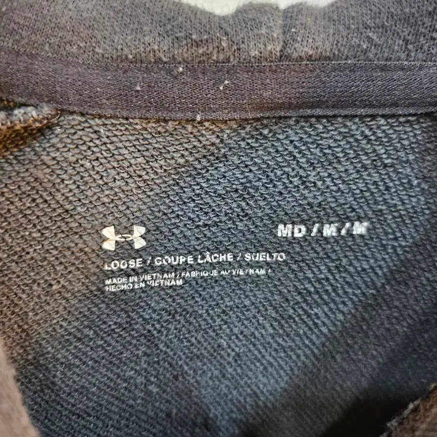 [BUNJANG] Under Armour Hoodie Black / <만원빈티지>언더아머 후드티 블랙